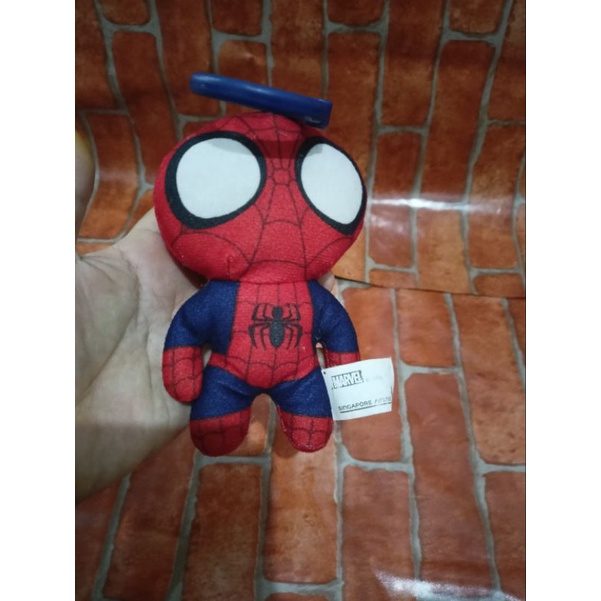 (Boneka pl) Ganci Gantungan Kunci Spiderman ori Marvel