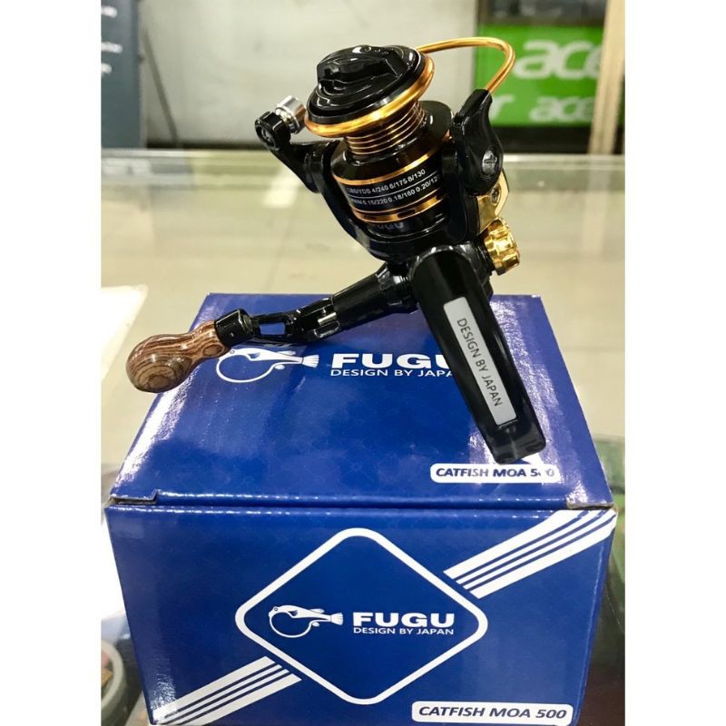 Reel Spining UL Fugu Moa 500, Fugu TOMO500 , Daido Castella Spin DC50 , Catfish IZA500
