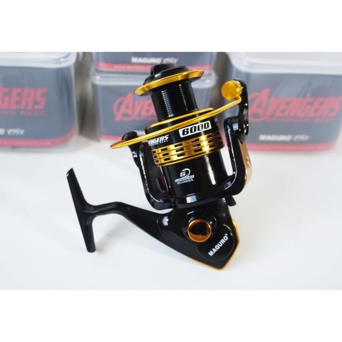 REEL PANCING LEGENDARIS MAGURO AVENGE 6000 TERLARIS KUAT DAN KOKOH