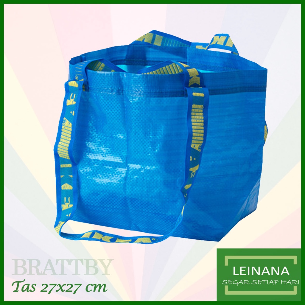 Tas belanja plastik BRAT / ukuran 27x27x18.5 cm TAS PLASTIK kantong plastik