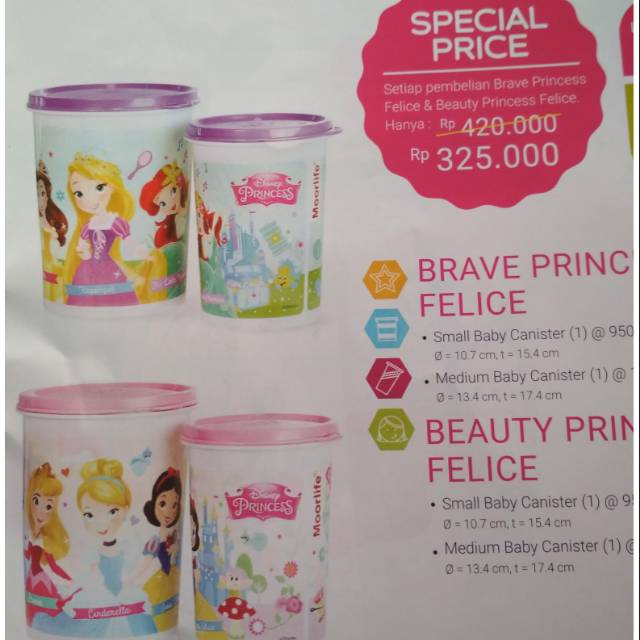 Toples Moorlife /Brave Princess /Moorlife diskon/Canister Moorlife