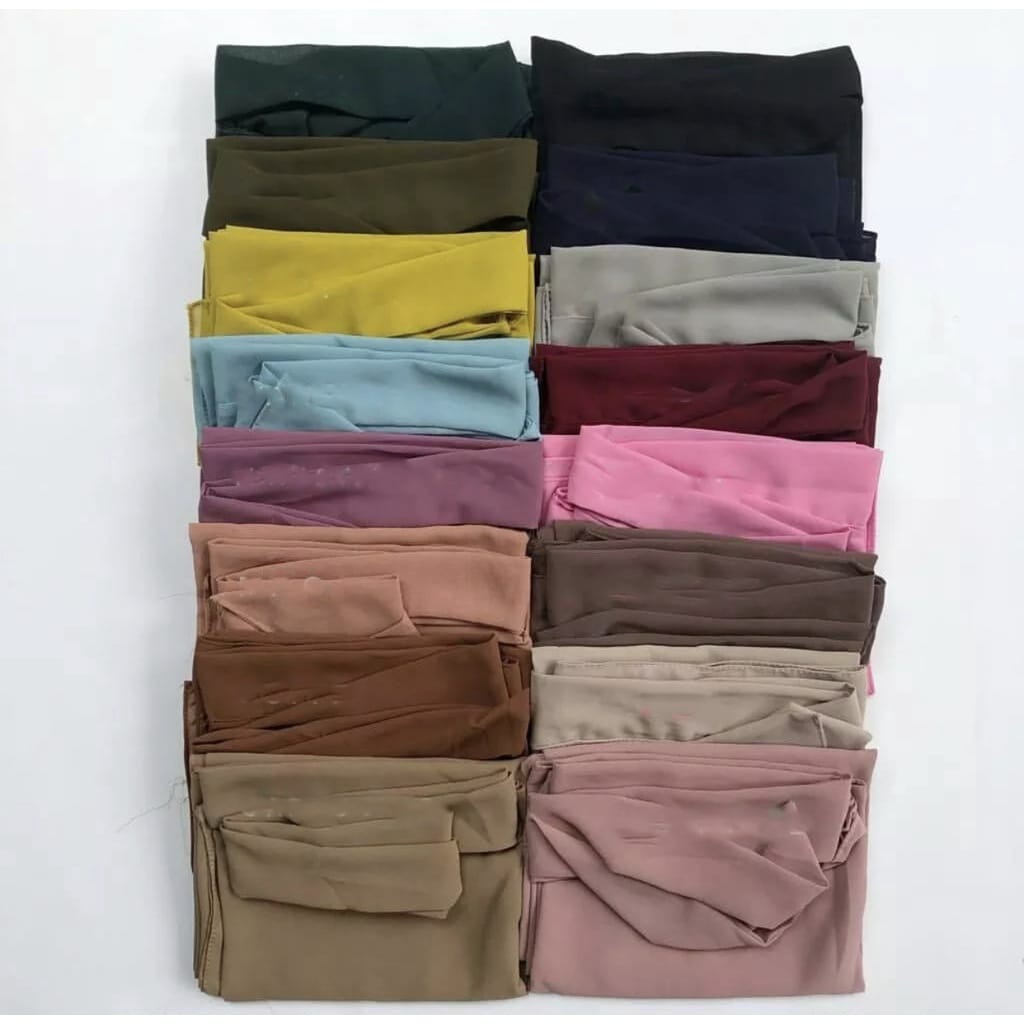 BEFAST - ZEC OOTD Wanita Pashmina AYU / Pashmina Melayu Tali Cerutty Babydoll / Kerudung Wanita Keluaran Terbaru / Pasmina Remaja Kekinian / Kerudung Banyak Warna / Pashmina Wanita Casual / Terlaris