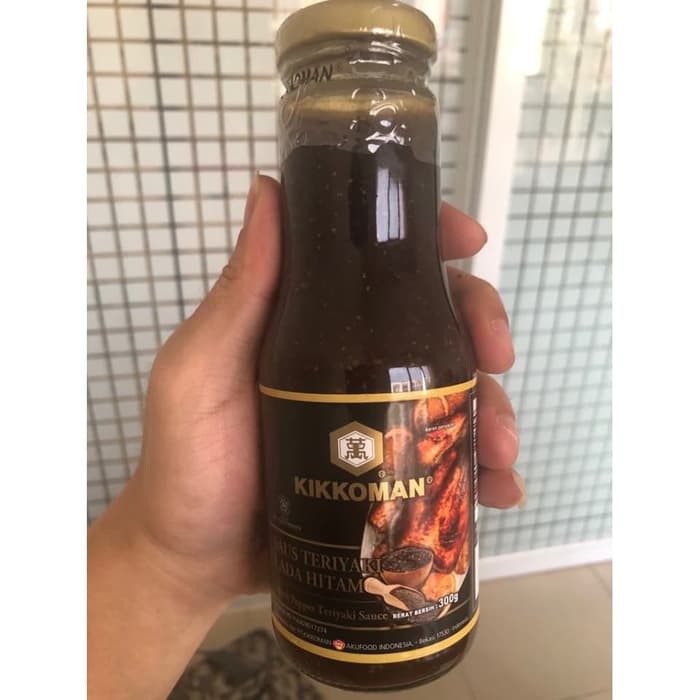 Kikkoman Saus Teriyaki Lada Hitam/ Black Pepper Teriyaki Sauce 300grm