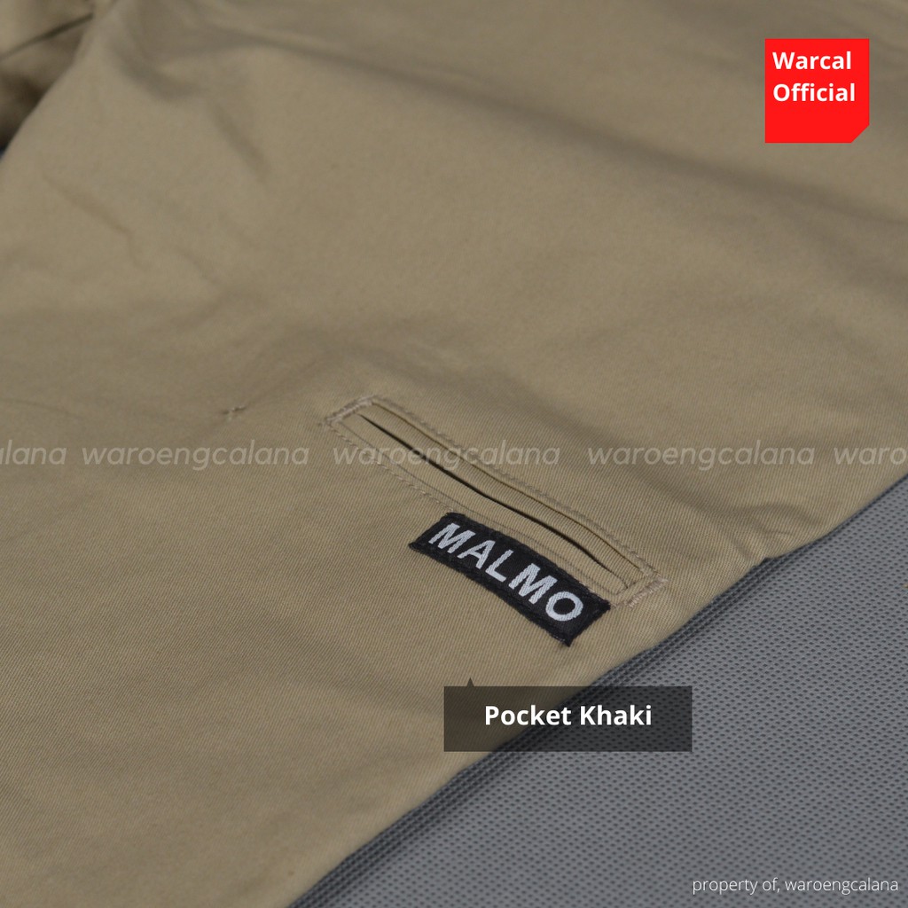 Malmo Chino Panjang Saku Pocket Khaki