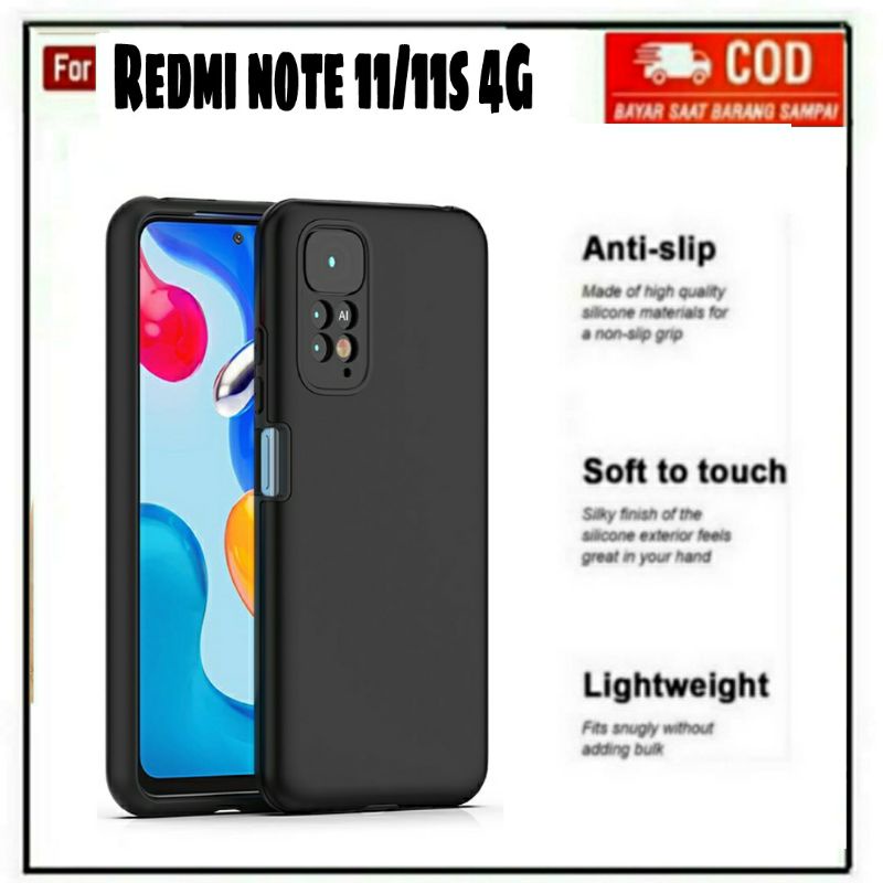 CASE XIAOMI REDMI NOTE 11s 4G NOTE 11 4G 10 4G NOTE 10S NOTE 10 PRO 4G SOFTCASE SLIM MATTE PREMIUM PROTECT CAMERA