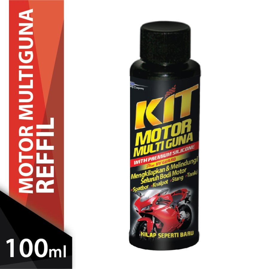 Kit Motor Multiguna Refill 100mL / pengkilap cat motor