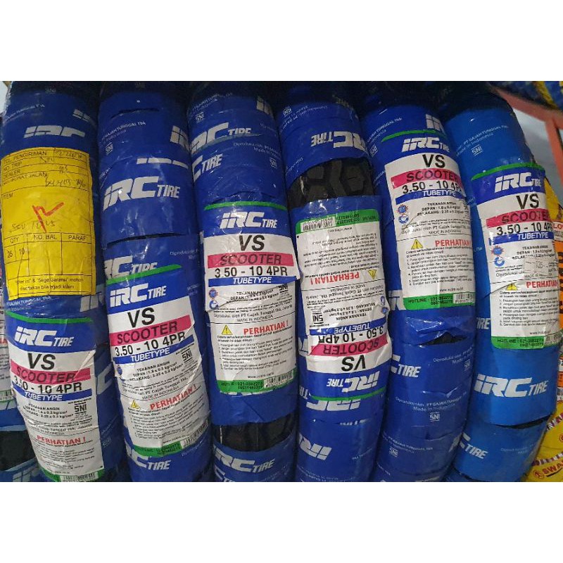 Ban IRC 350-10 VS Ban Vespa Klasik PX Sprint Excel