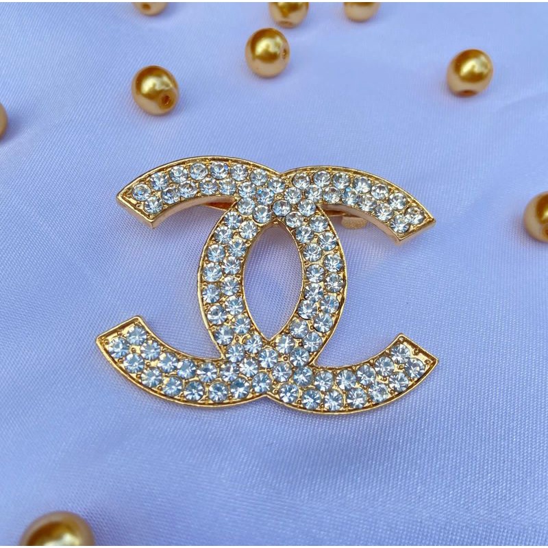 Premium  Brooch Hijab Buttonscarves / Bros Jilbab Channel / Ala Wearing Klamby / Aksesories Fashion 