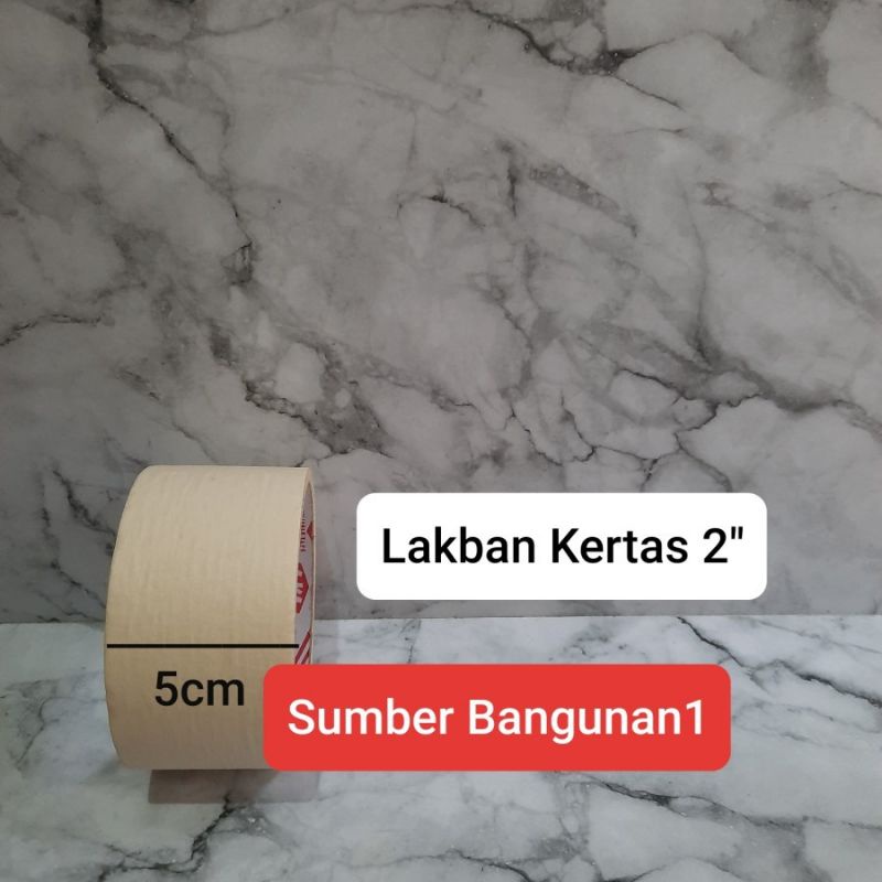 

Lakban kertas 2 inch isolasi kertas 5 cm masking tape 2 inchi