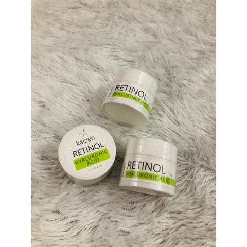 Terlaris Kaizen Cream Hyaluronic Acid HA AH Krim Malam Pencerah & Antiaging / Retinol Hyaluronic Aci