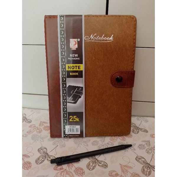 

Buku Catatan Kancing+Pulpen