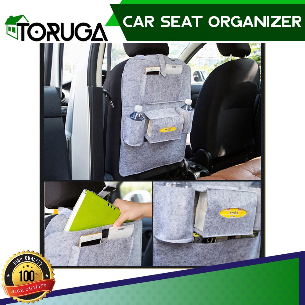 CAR SEAT ORGANIZER TAS KURSI RAK MOBIL MULTIFUNGSI JOK BELAKANG LYNX