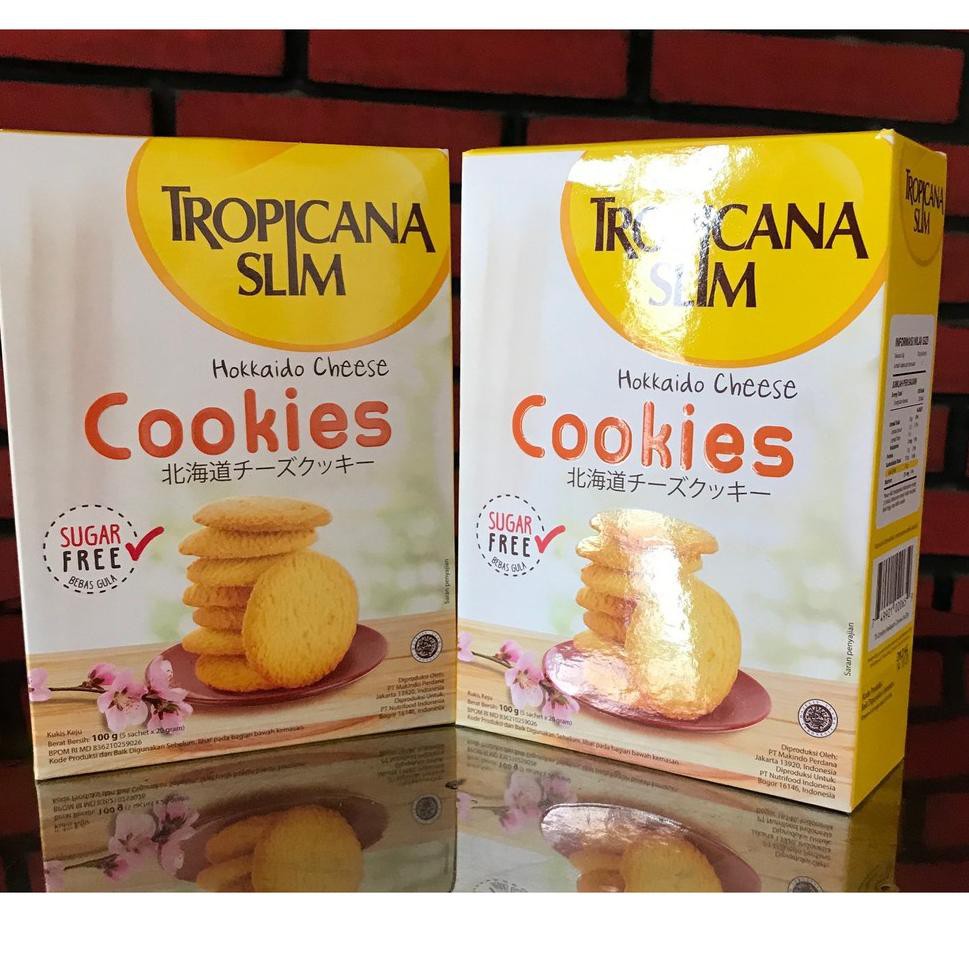 

LW Tropicana Slim Hokkaido Cheese Cookies 100g✹ (Terbaru)