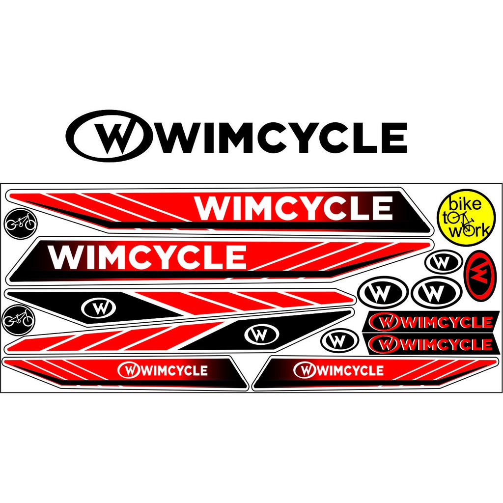 STICKER ALL SEPEDA BIKE ART STRIPING WIMCYCLE