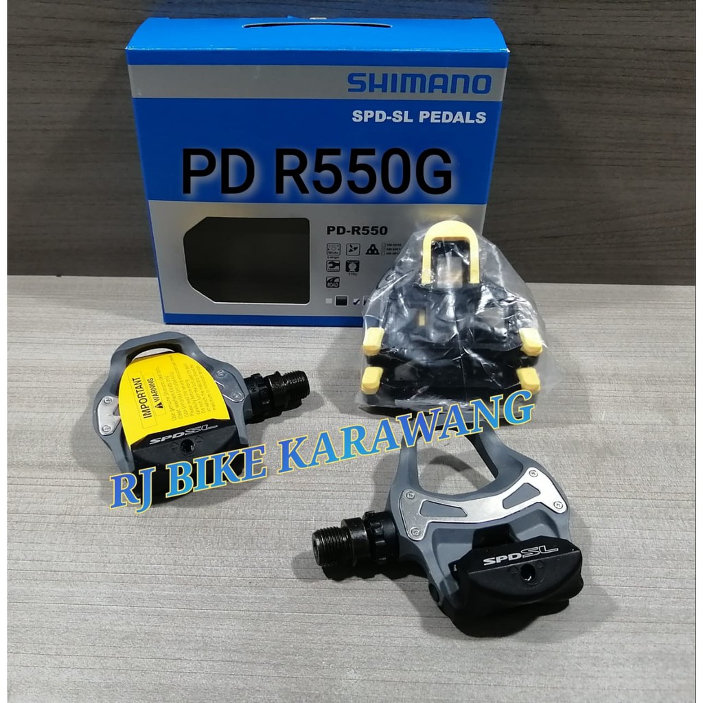 PEDAL SHIMANO PD R550 G W/CLEAT SM-SH11 ORIGINAL