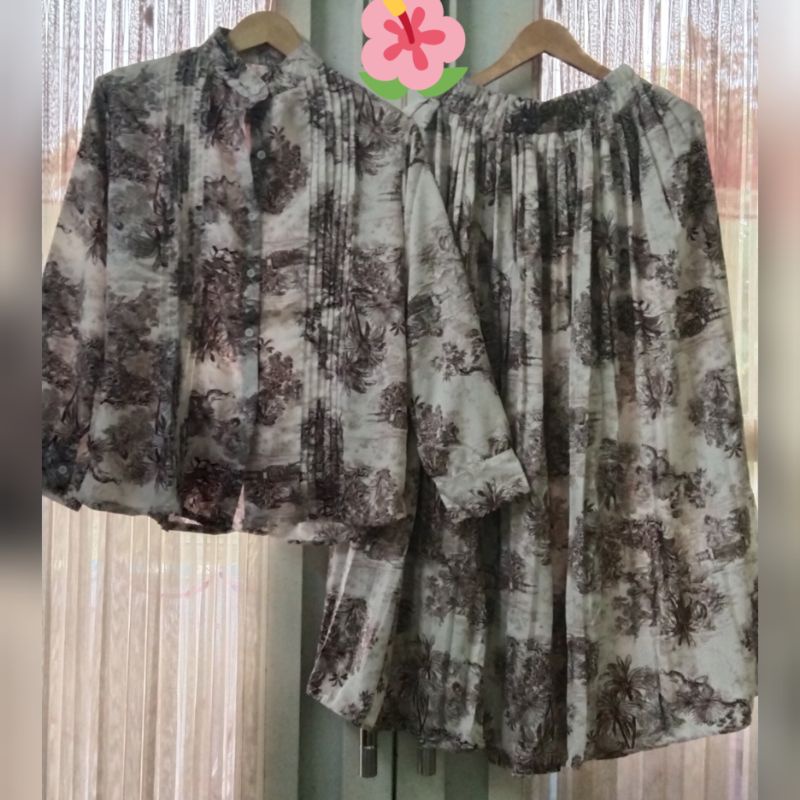 setelan rok cantik brand NooZ