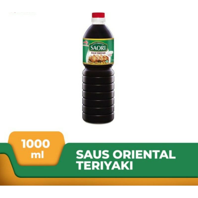 Saori Saos Teriyaki Ajinomoto kemasan 1 Liter Horeka