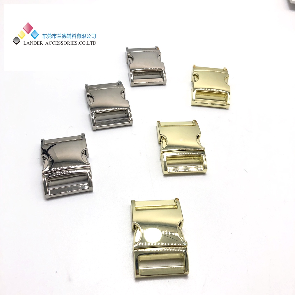 Lander Buckle Bag Buckle 20mm (2cm) Aksesoris Tas Shiny Gold