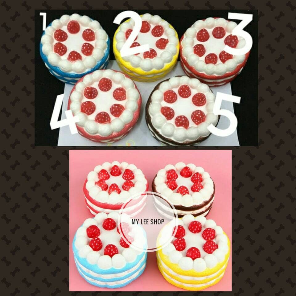 PROMO BUAT ANDA Squishy Kue Cake Tart Bulat Jumbo 40murah41