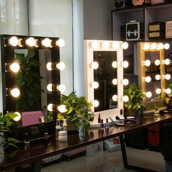 LAMPU LED MEJA RIAS MAKEUP LED Vanity Bulbs Mirror Light Kit TUMBLR CERMIN KACA [10 BOHLAM 3 WARNA ]