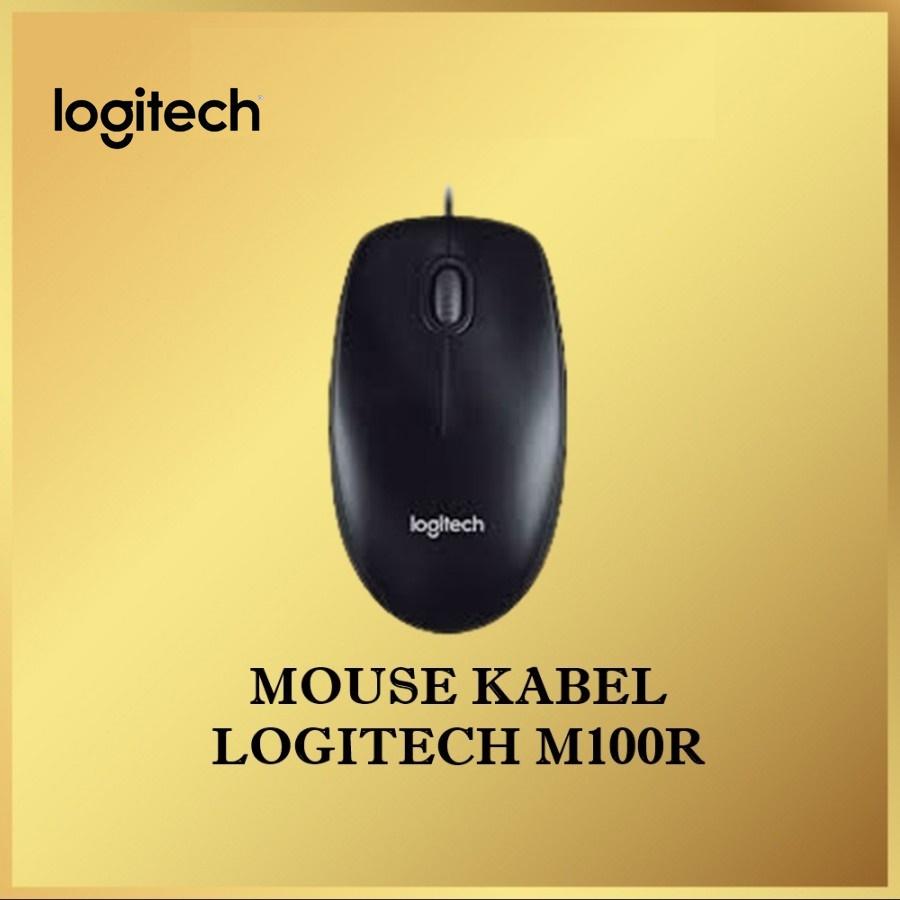 Mouse Kabel Logitech M100R / Logitech M100R Wired Mouse