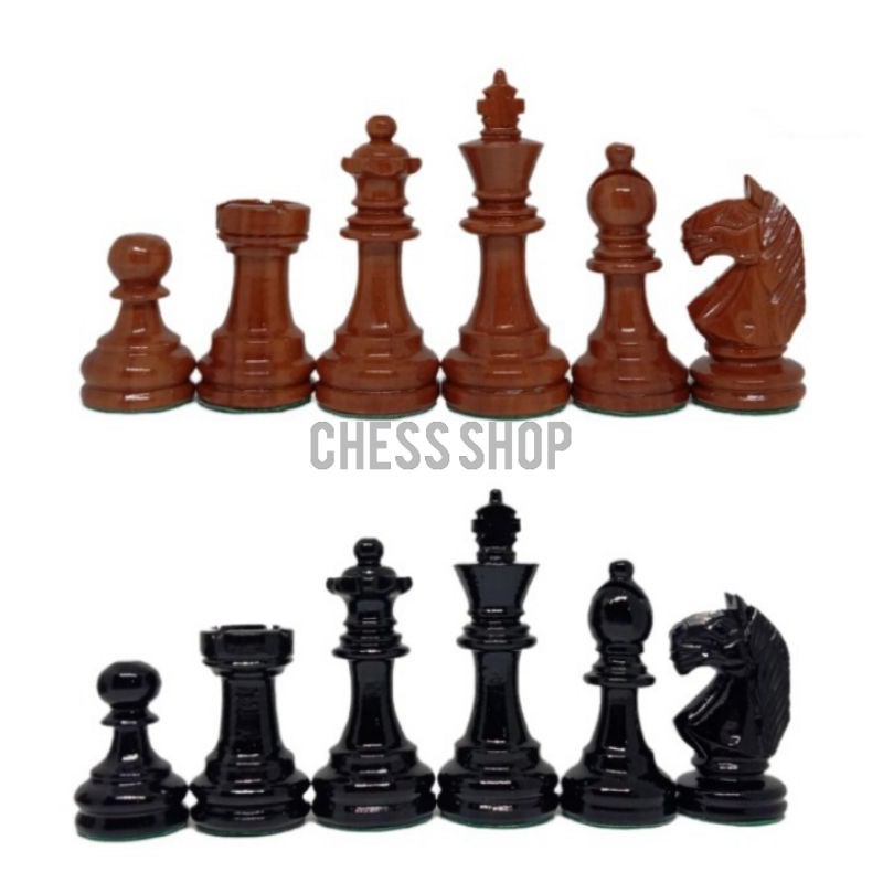 Bidak Catur Kayu Sawo Model DGT LIMITED EDITION