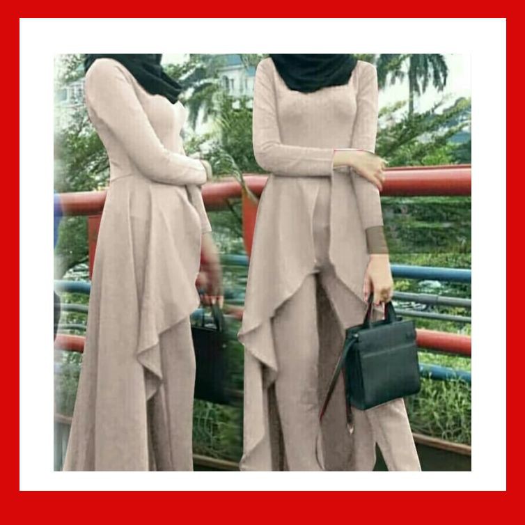 Maxi Setelan Layer Syafana Coksu Terbaru