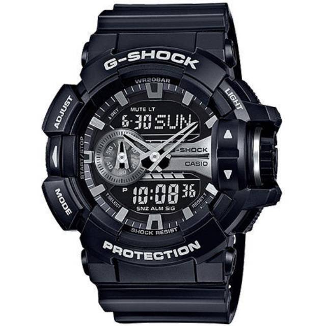 Casio G-Shock GA-400GB-1A
200M Analog Digital Black Sport Watch Original GA-400GB-1ADR
