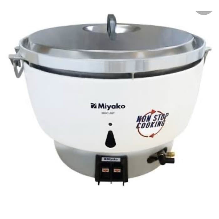 MIYAKO Rice Cooker Gas Lpg 10 Liter - Gas Cooker  MCG 10T