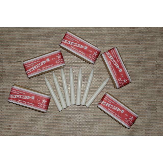 Lilin Putih, Lilin lampu, Lilin natal, Lilin kecil.