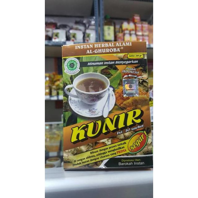 

Minuman Instan KUNIR AL-GHUROBA