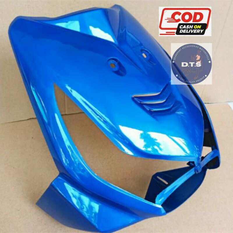 TAMENG PANEL DEPAN BEAT KARBU COVER BODY BODI DEPAN BEAT KARBU DASI PANEL DEPAN BEAT KARBU BIRU MUDA