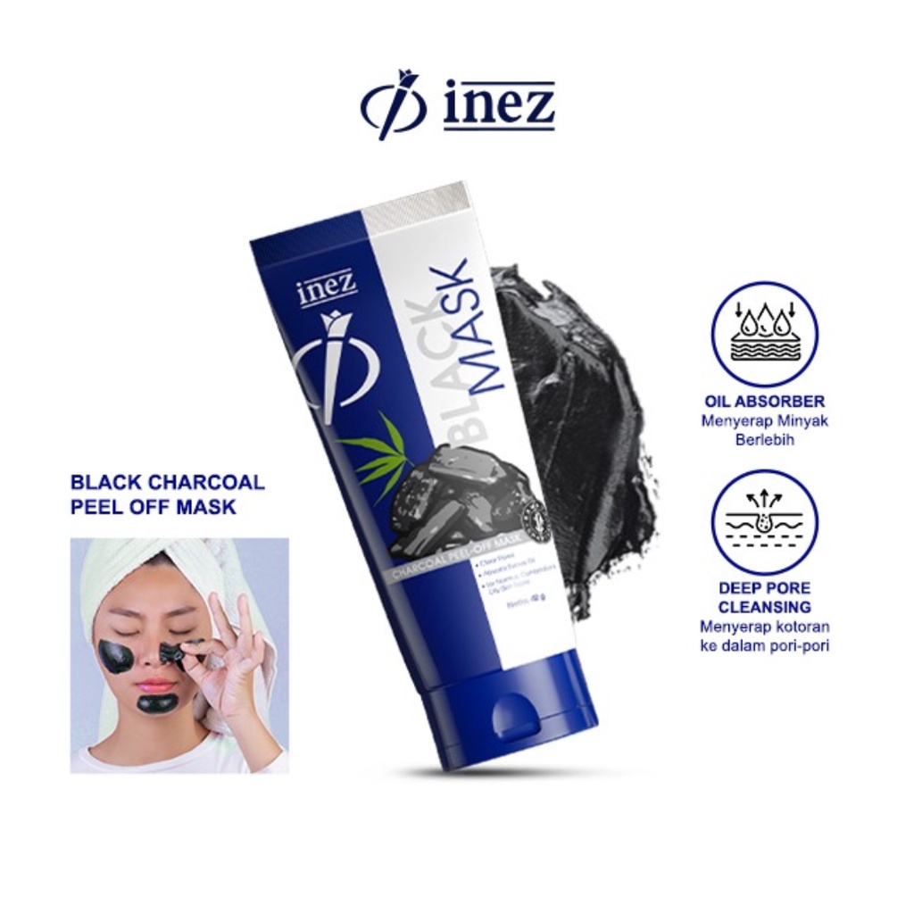 INEZ Black Mask Charcoal Peel-Off Mask 40gr