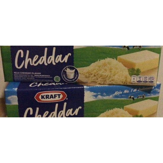 

Keju Kraft Cheddar 2kg Utuh