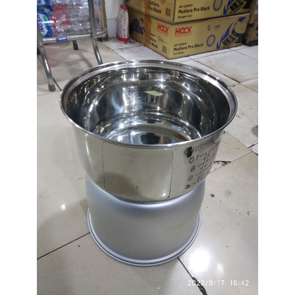 panci magic com 1,8 liter stainless steel