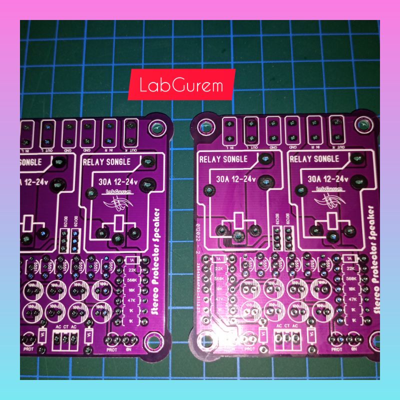 PCB SPEAKER PROTEK DOBEL LAYER