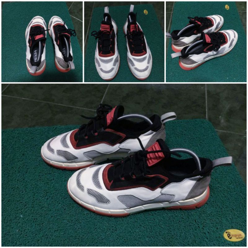 Sepatu PRADA sport sneaker second