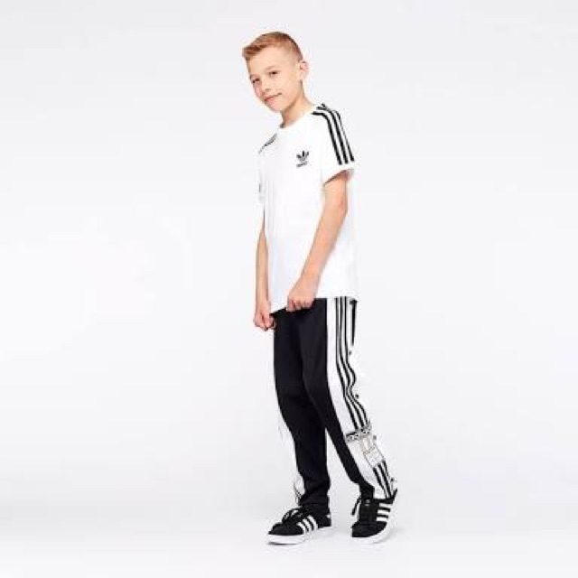 adidas black polyester lycra trackpants