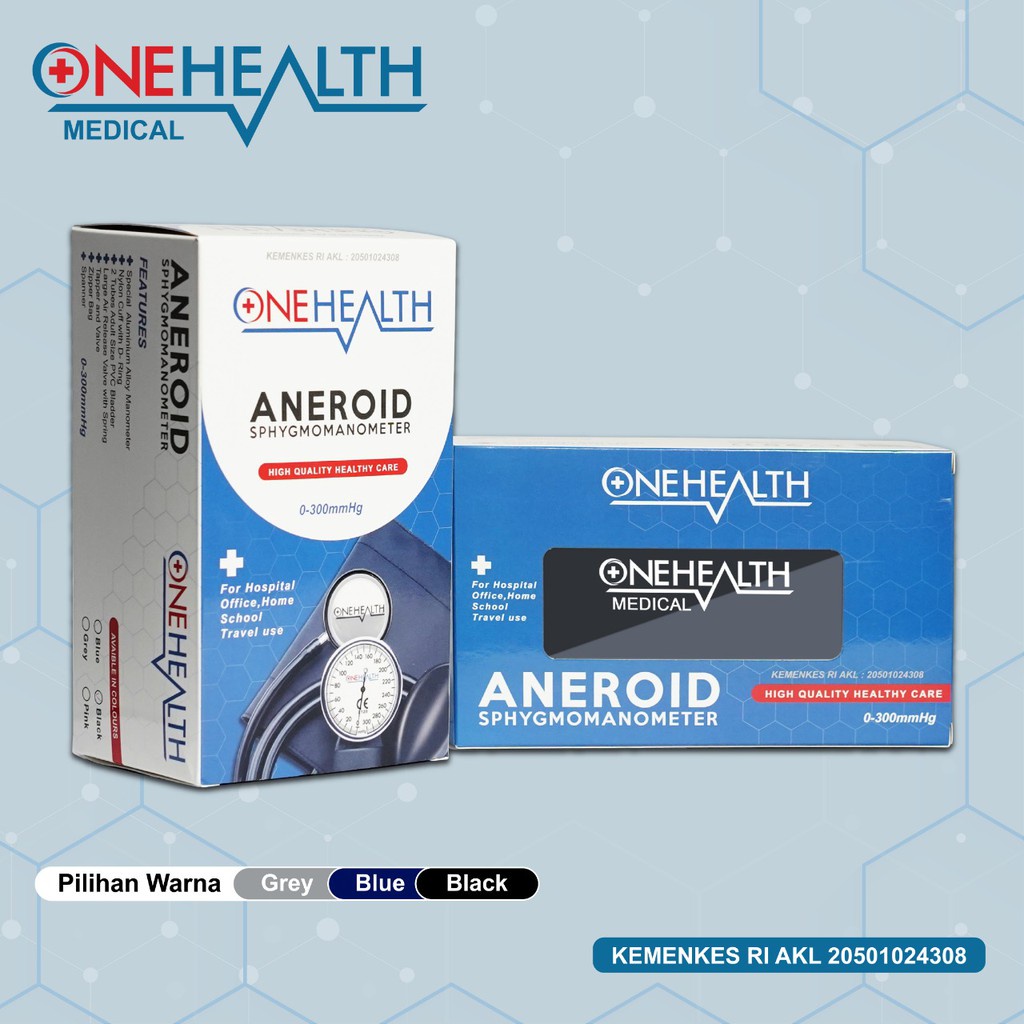 TENSIMETER ONE  HEALTH . ONEHEALTH . TENSI ANEROID . PENGUKUR TEKANAN DARAH