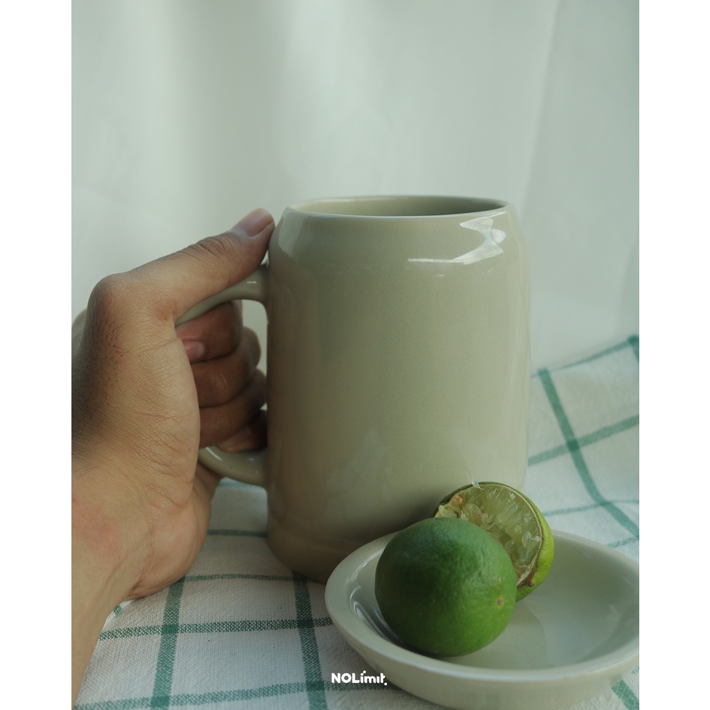 NOLIMIT GELAS ESTETIK CANGKIR UNIK GELAS KOPI MUG BEER 700 ML