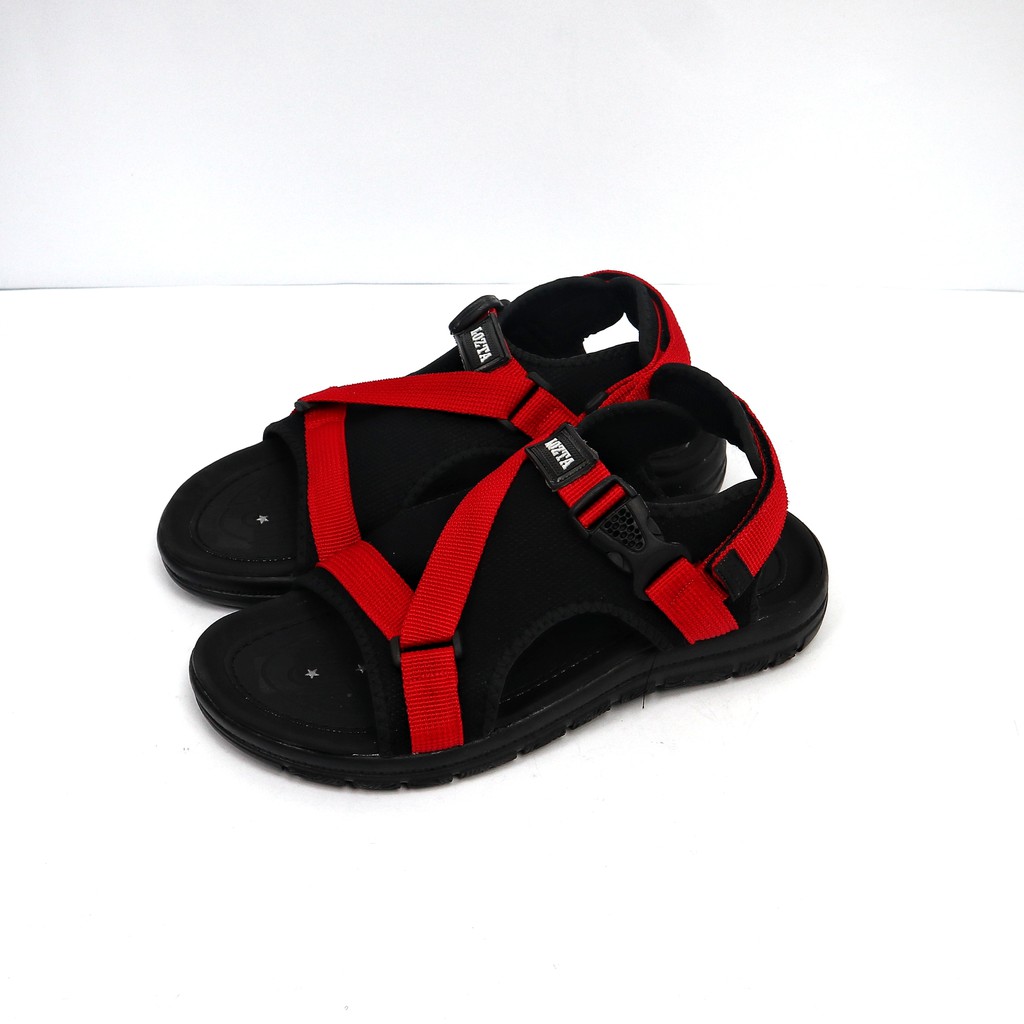 TERBARU NEW SANDALS MEN SANDAL GUNUNG PRIA CASUAL LOZTA SELOP DABEL WARNA GREY BLACK RED GREEN01