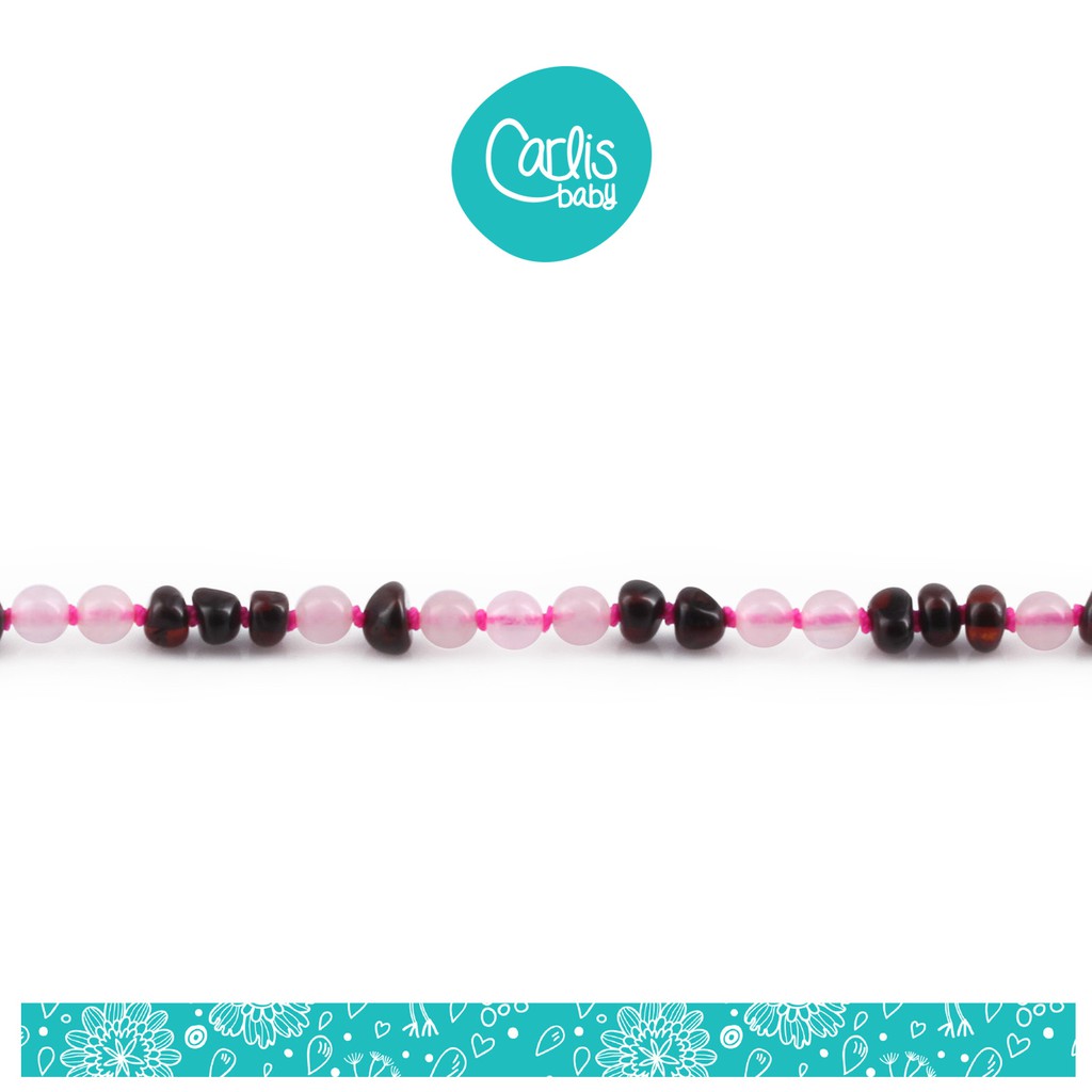 AGL36 Kalung Amber Tumbuh Gigi Bayi By Carlis Baby