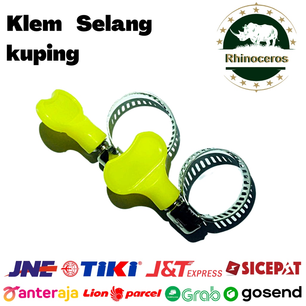 klem selang kuping stainless 1/2-3/4in/klem selang air/klem selang gas