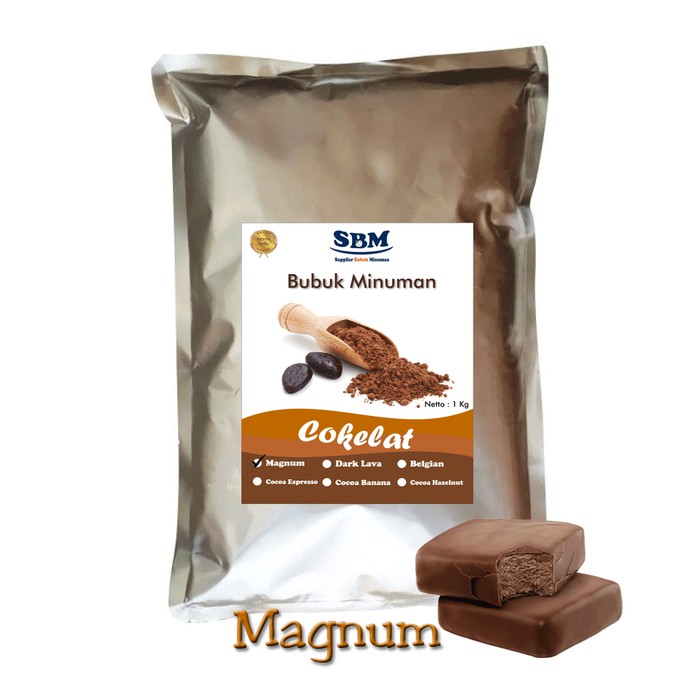 Bubuk Minuman Cokelat Magnum Chocolate Powder Drink Coklat Cocoa Premium Taste