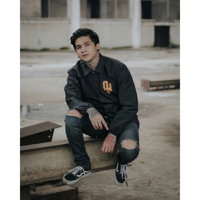 BLOODSUCK Jaket Coach Jaket Casual Jaket Pria Jaket Outdoor Jaket Parasut