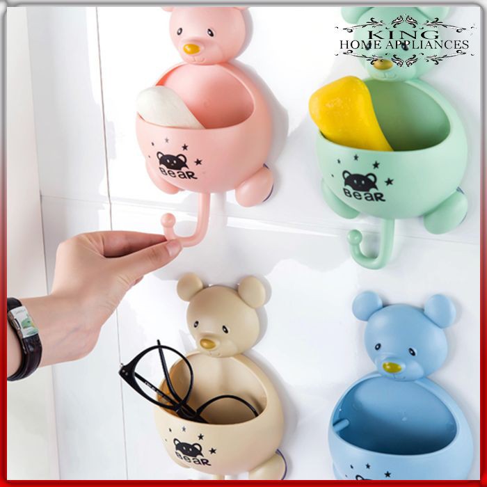 KHA192 TEMPAT SABUN TEMPEL WADAH SABUN RAK SABUN TEMPEL RAK KAMAR MANDI PERALATAN MANDI