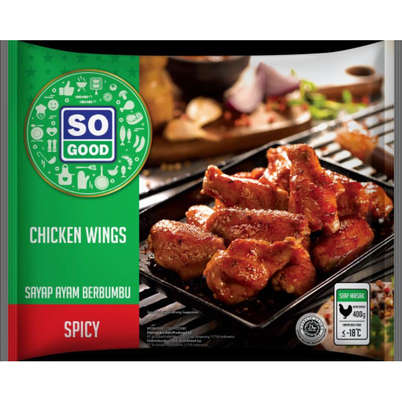 

So Good Chicken Wing 400gr