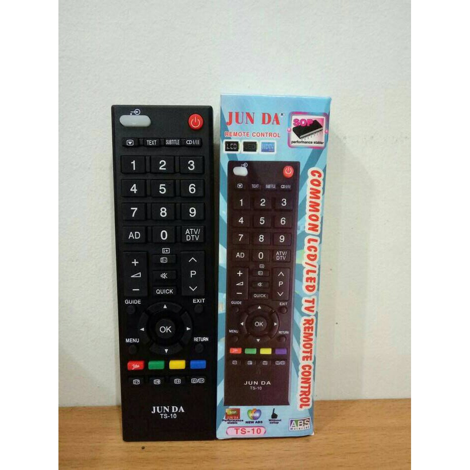 Remot Remote TV Multi Toshiba LED LCD JUNDA TS 10