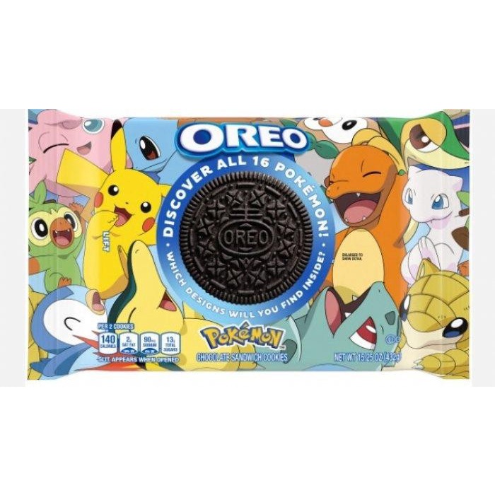 

Oreo Sandwich Cookies - snack kukis oreo impor usa aneka varian - Pokemon-18Mar22 - BARU