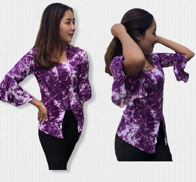 Kebaya jadi tie dye